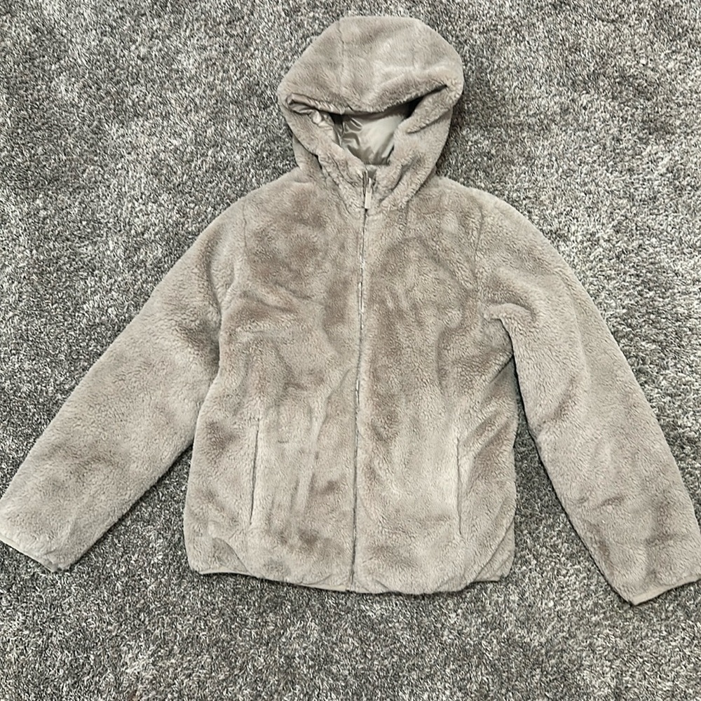 Abercrombie Kids girls Cozy reversible puffer - Picture 4 of 10